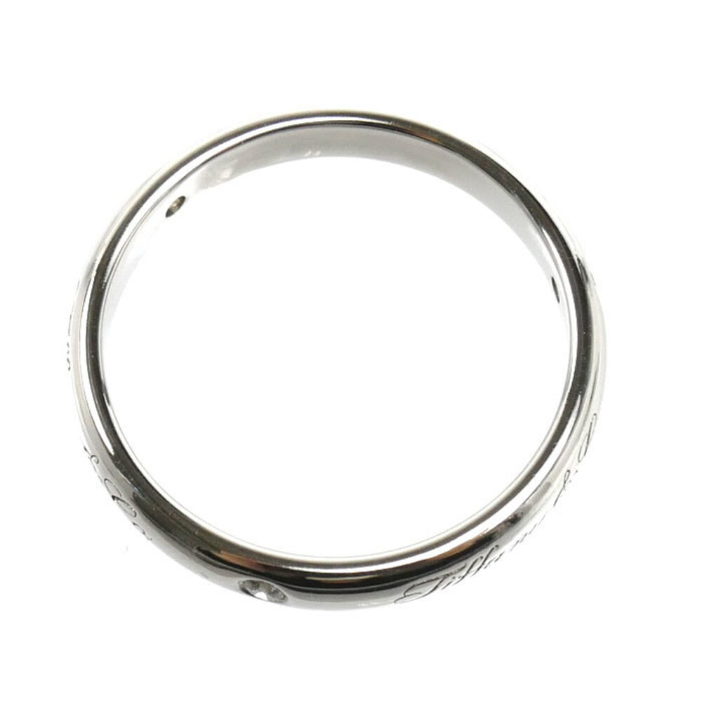 TIFFANY&Co. Tiffany & Co. Pt950 Platinum Notes Lucida Ring with Diamond, 4.0g... - Picture 3 of 6